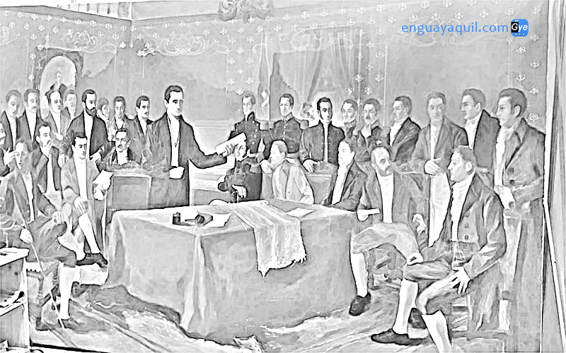 Dibujos para colorear de la Independencia de Guayaquil