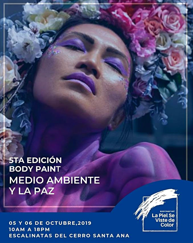 Body paint en las peñas Guayaquil