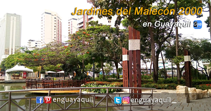 Jardines del Malecón de Guayaquil malecon 2000 ecuador