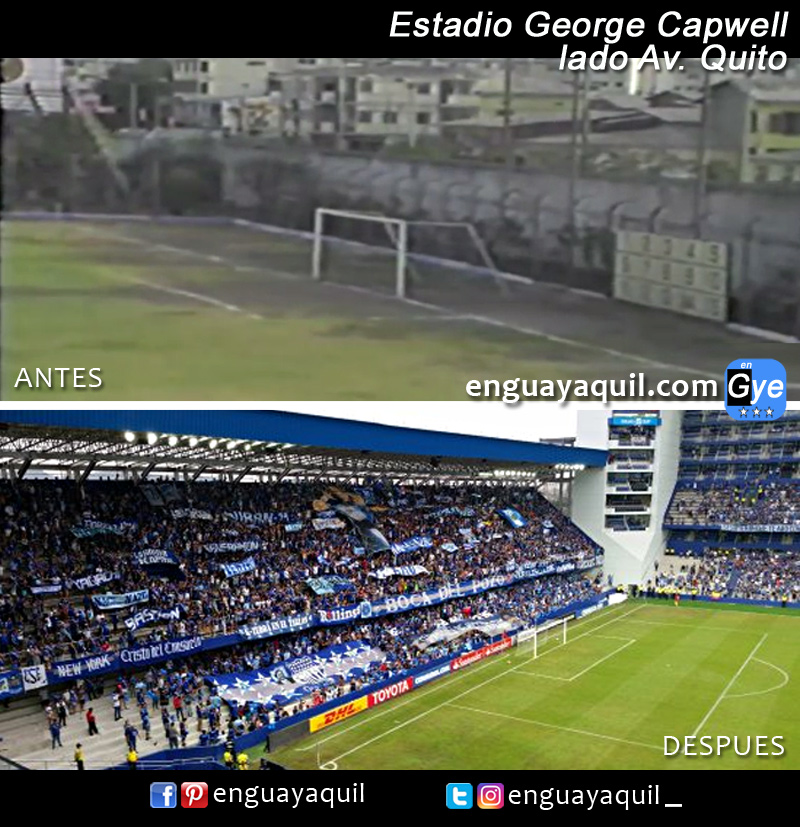 Estadio Capwell antes