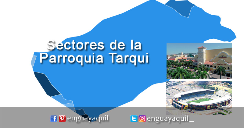 Sectores de la parroquia Tarqui Guayaquil