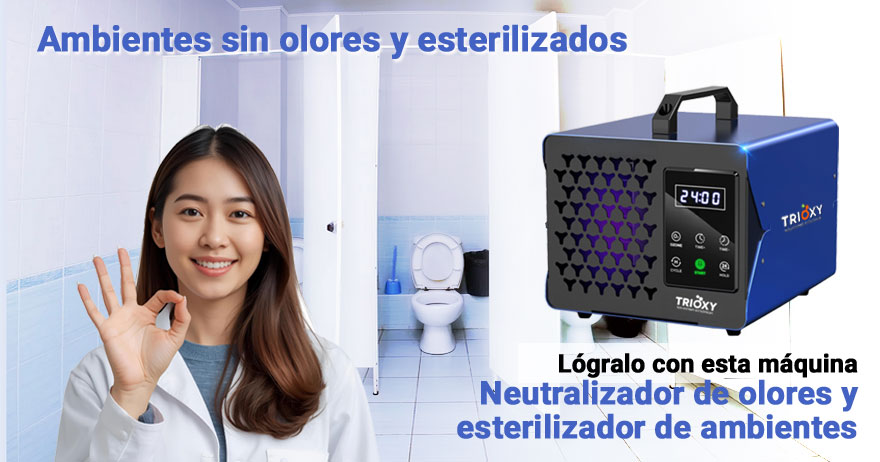Neutralizador de olores - esterilizador de ambientes
